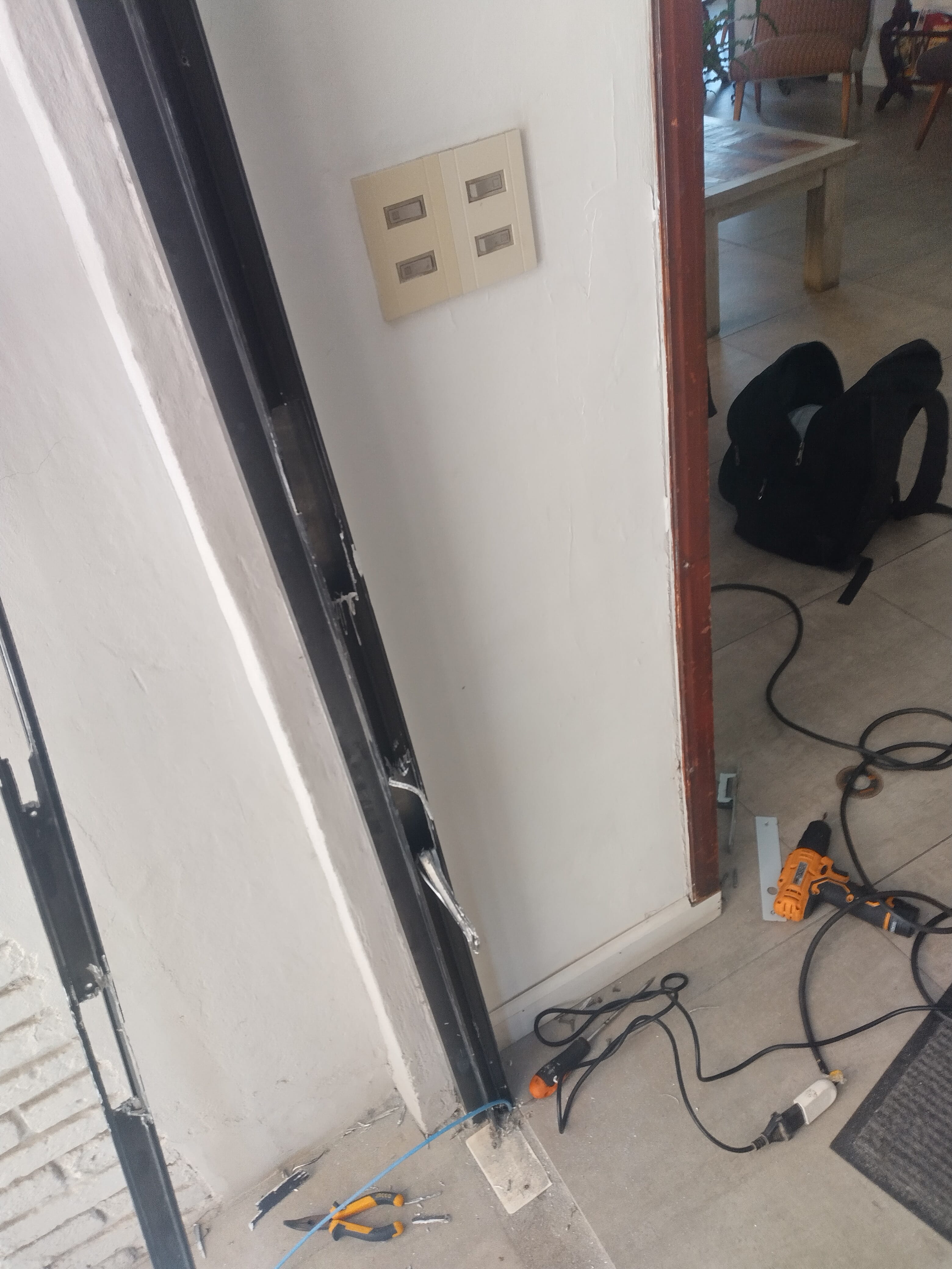 Instalación eléctrica residencial realizada en Piriápolis por técnico calificado